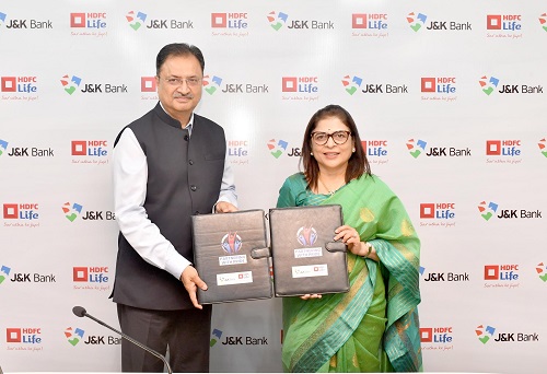 J&K Bank Teams Up with HDFC Life to Expand Customers' Insurance Choices