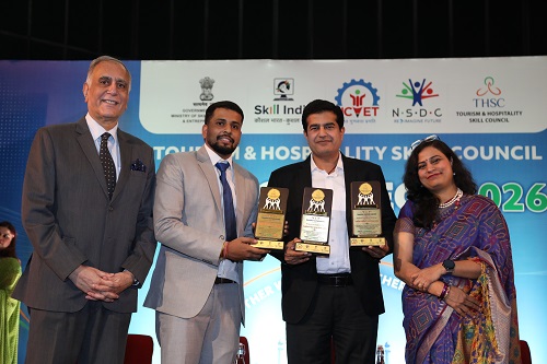 Frankfinn Institute of Air Hostess Training Receives Three Prestigious Awards at THSC Connect 2026 in New Delhi