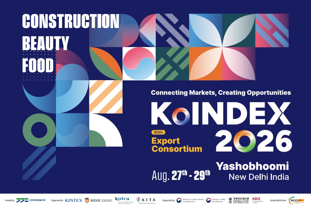 Korea Industry Expo (KoINDEX) 2026 Opens at Yashobhoomi on 27 August