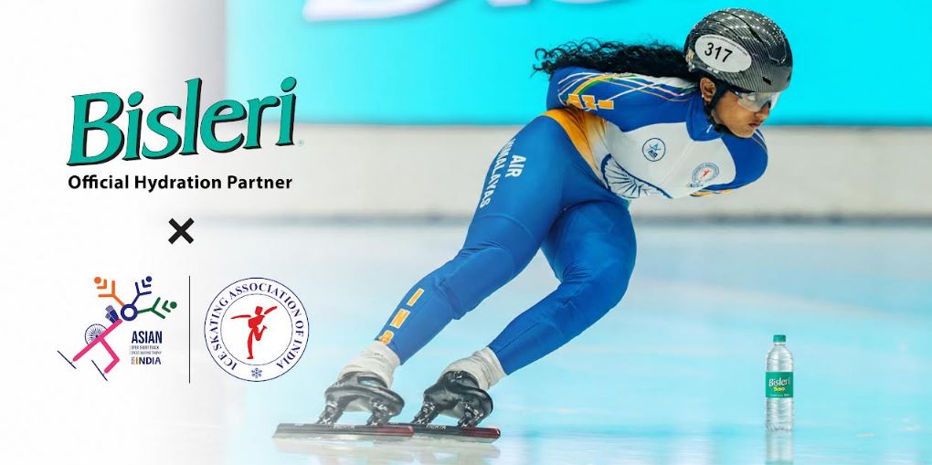 Bisleri International Becomes Official Hydration Partner of the Asian Speed Skating Championship 2026