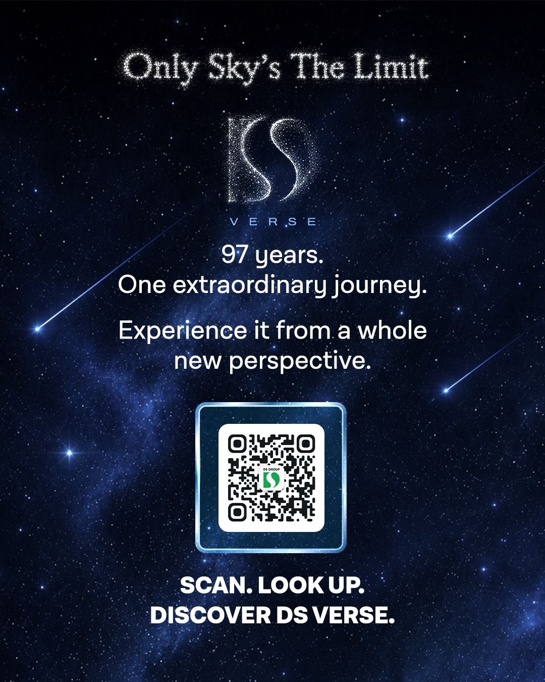DS Group Marks 97th Founders' Day with 'DS-Verse', Telling its Story in the Sky