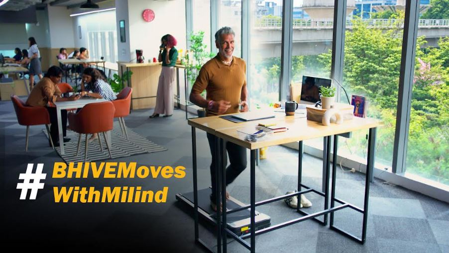 BHIVE Becomes the First Campus Workspace Company in India to Launch a Brand Film, Bringing Its Fitness-Led Vision to Life with Milind Soman