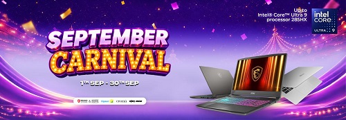 MSI Launches 'September Promotions 2026' with Exclusive Channel Offers and Extended Financing Benefits