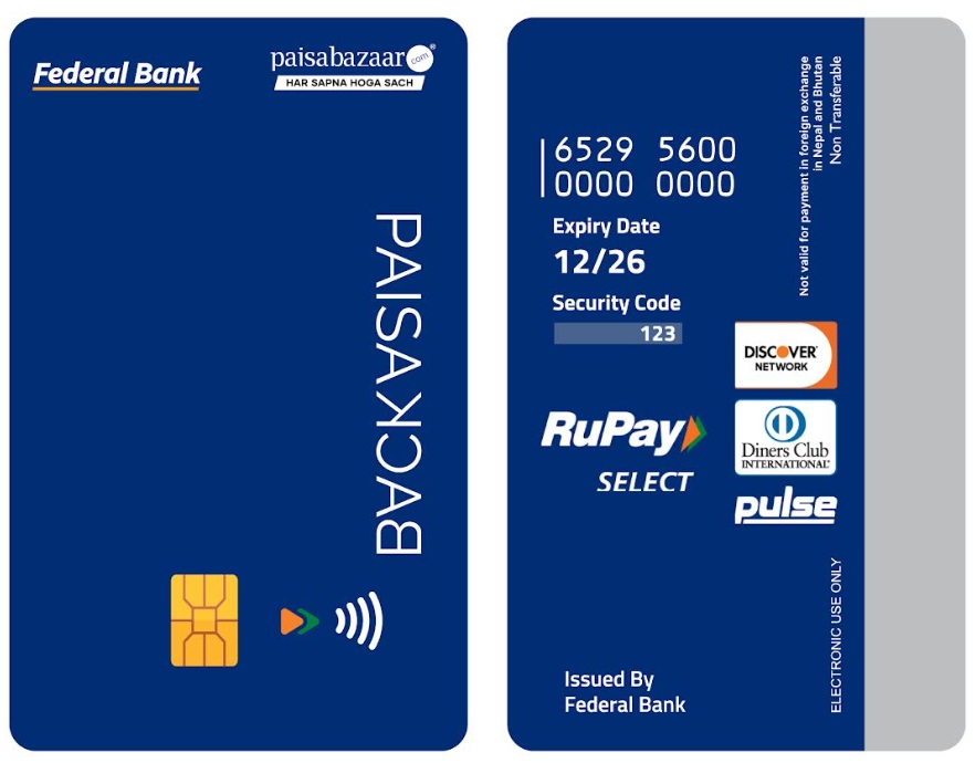 Paisabazaar and Federal Bank Launch Paisaback RUPAY Credit Card with 7.5% Cashback on Grocery Spends