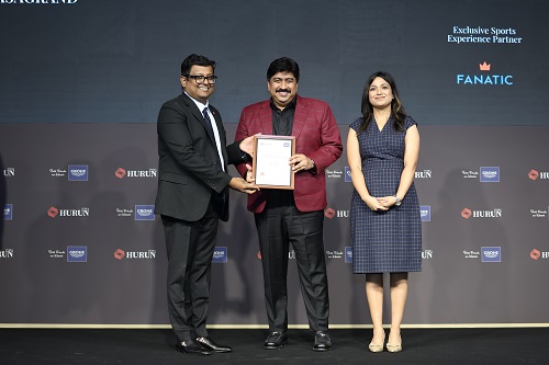 Hurun India Honours Casagrand's Founder & Managing Director Arun Mn as the Self-Made Real Estate Entrepreneur of the Year