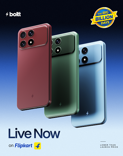 boltt Brings Two of Its Best Smartphone Deals to Big Billion Days Starting at INR 8,999