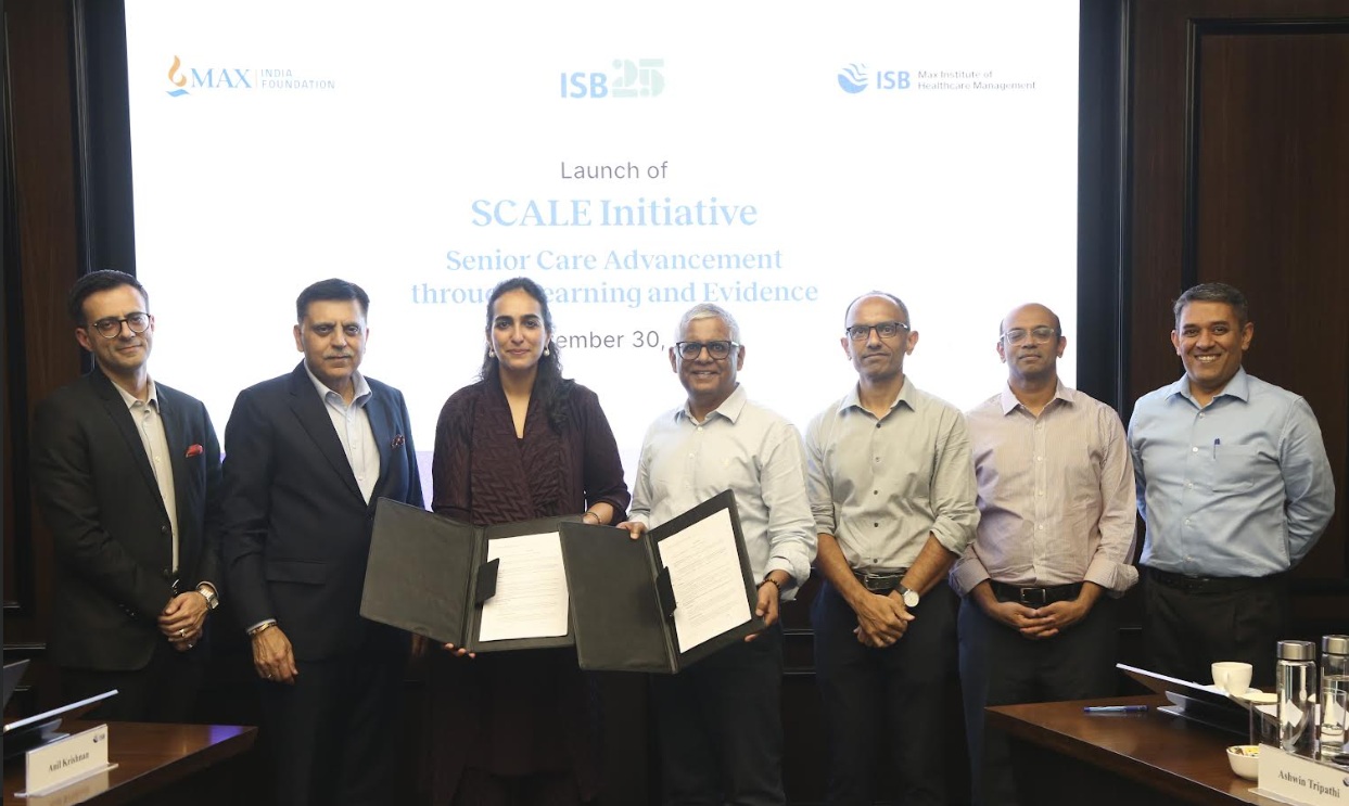Max India Foundation and ISB Launch SCALE with Antara Senior Care as Founding Industry Partner to Advance Senior-Care Research