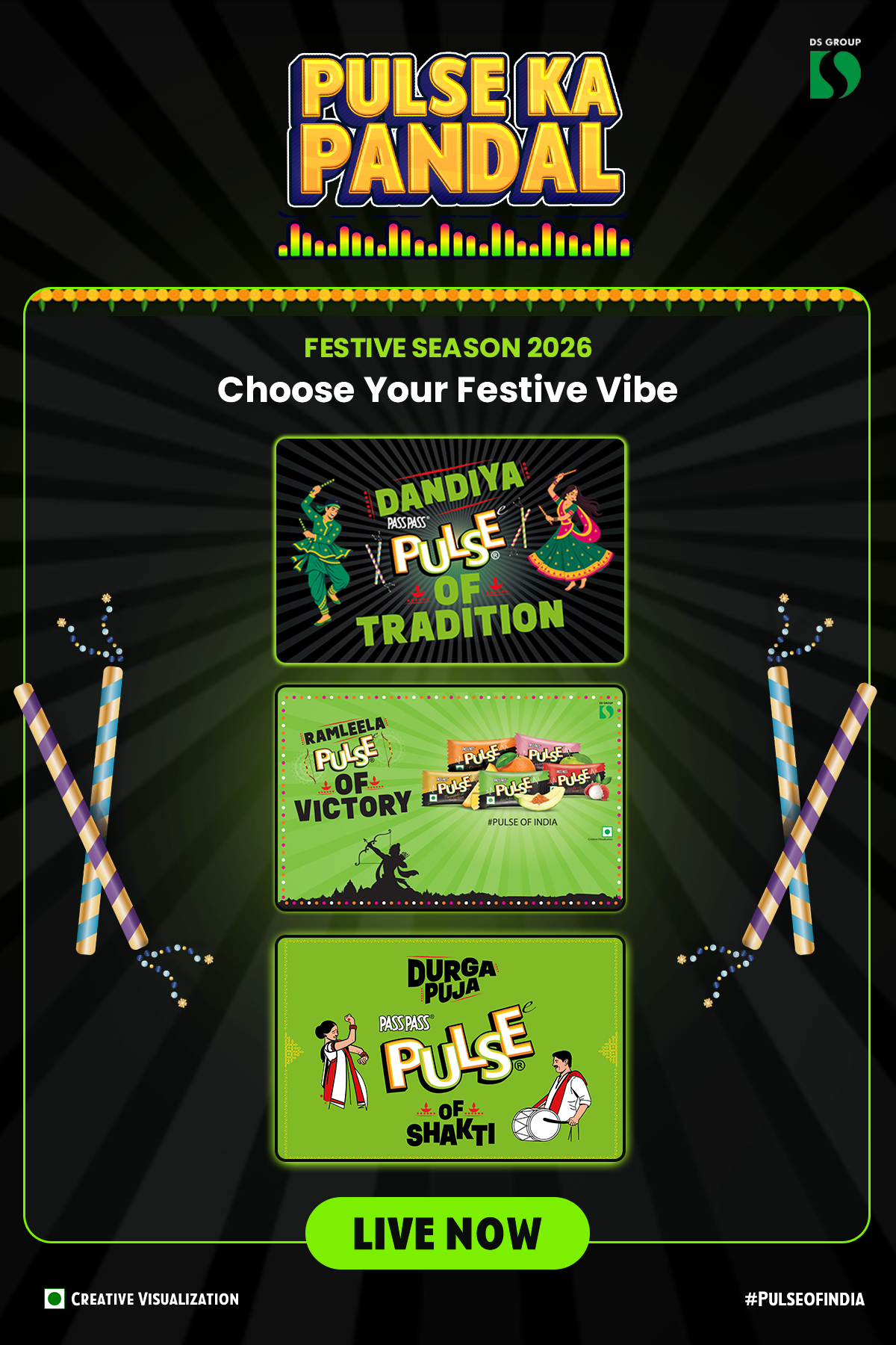 Pulse Ka Pandal 2026 Brings Immersive Digital Experiences to Navratri, Durga Puja and Dussehra