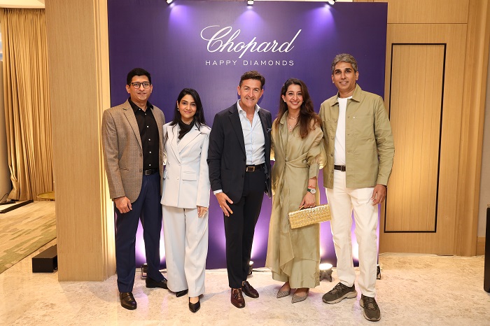 Infinity Timeless and Chopard Host Chennai's Elite Over Music and Fine Cuisine to Celebrate 50 Years of Happy Diamonds
